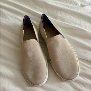 Rothy “Original Slip On Sneaker” in Sand 7.5